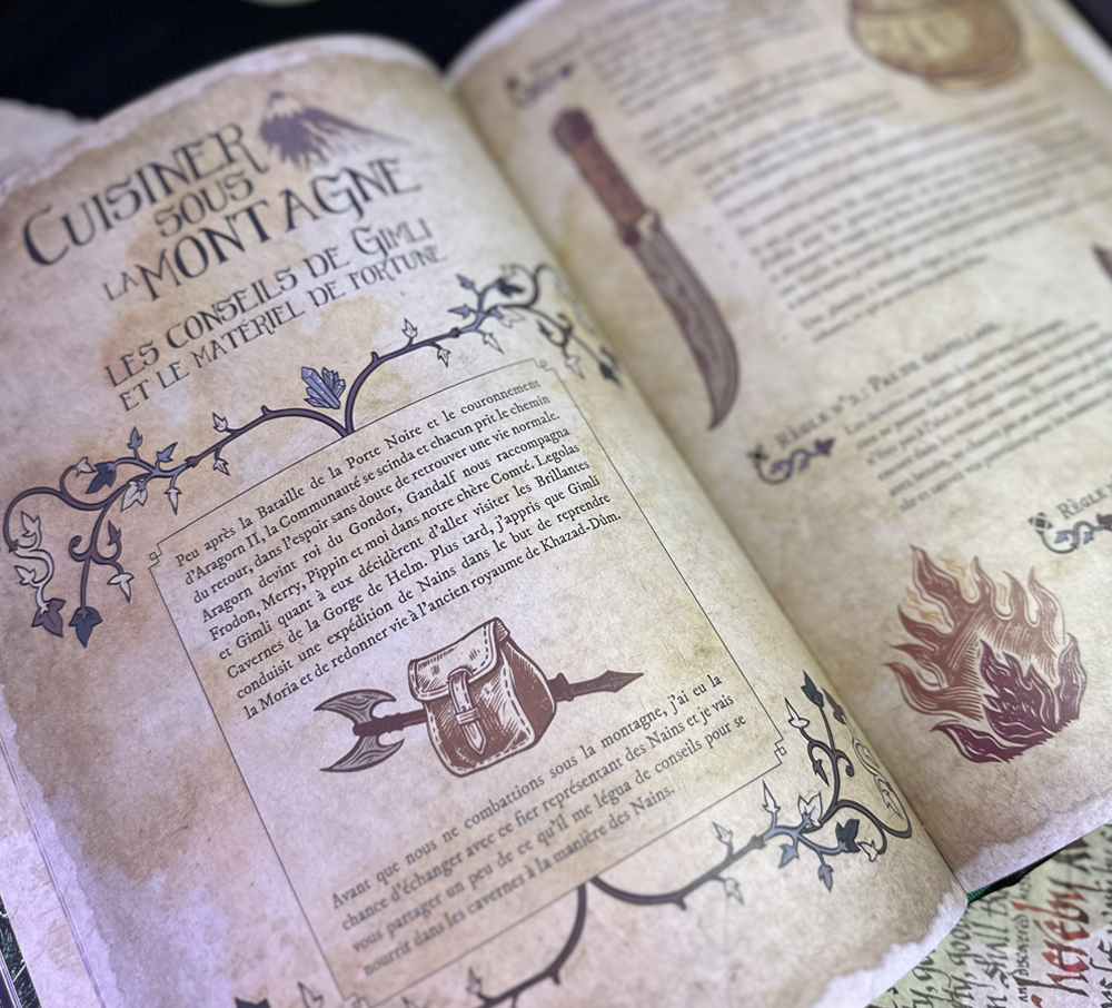 LIVRE "LE SEIGNEUR DES FOURNEAUX"